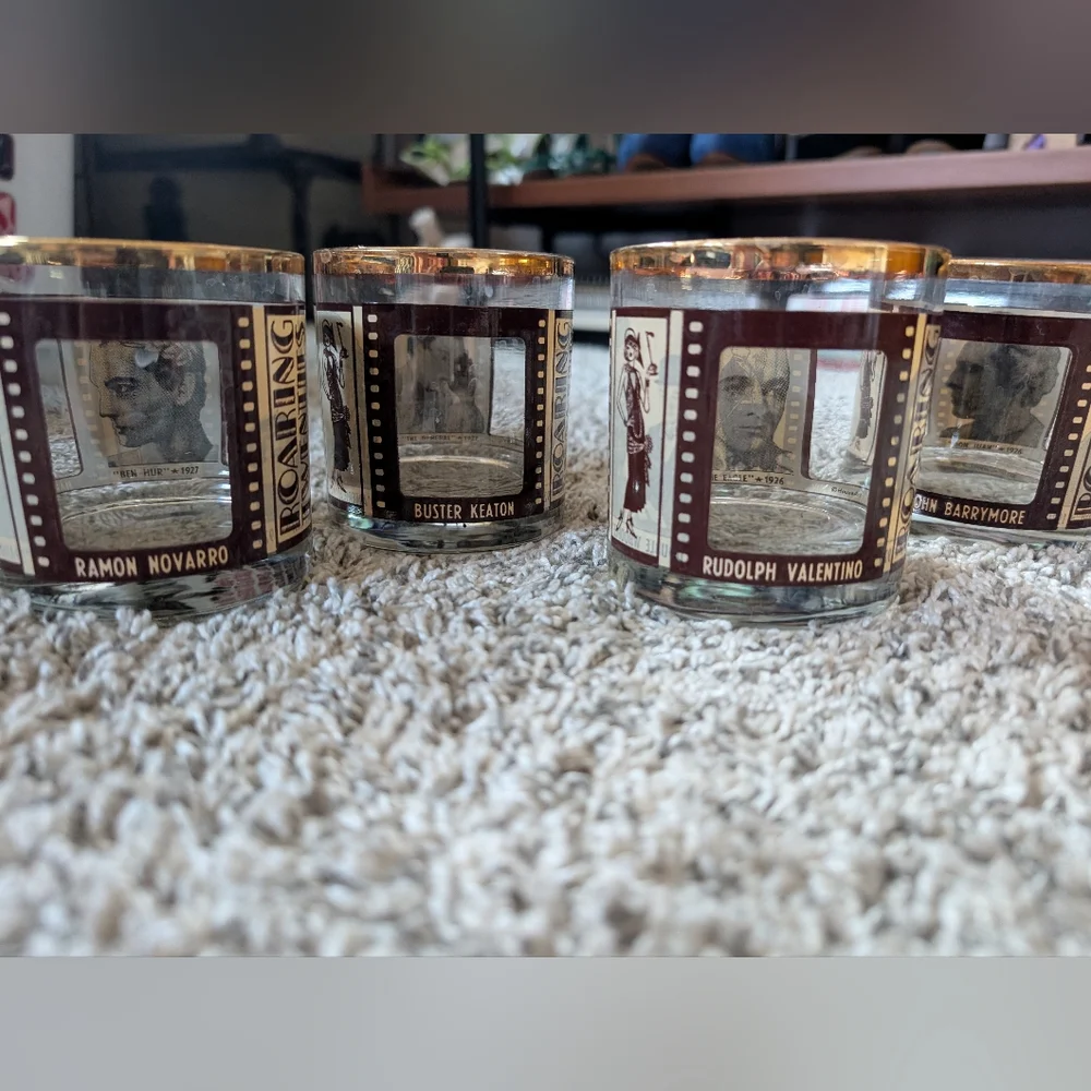 Roaring 20s Collector Glasses
